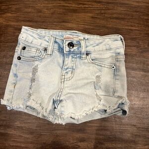 Vintage Havana Girls Light Blue Jean short Size 7
